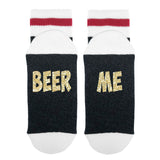Beer Me Lumberjack Socks - Sock Dirty To Me