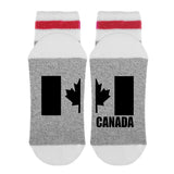 Canada Flag Lumberjack Socks - Sock Dirty To Me