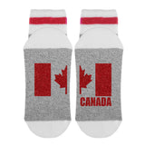 RED Canada Flag Lumberjack Socks - Sock Dirty To Me