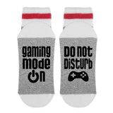 Gaming Mode On - Do Not Disturb Lumberjack Socks - Sock Dirty To Me