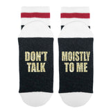 Don't Talk Moistly To Me Lumberjack Socks - Sock Dirty To Me