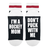 I’m a Hockey Mom Don't Puck With Me Lumberjack Socks - Sock Dirty To Me