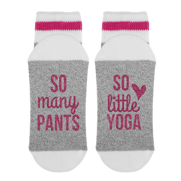 So Many Pants So Little Yoga Lumberjack Socks – Sock Dirty To Me