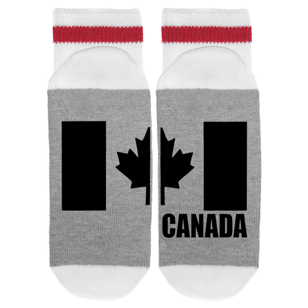 Canada Flag Lumberjack Socks - Sock Dirty To Me