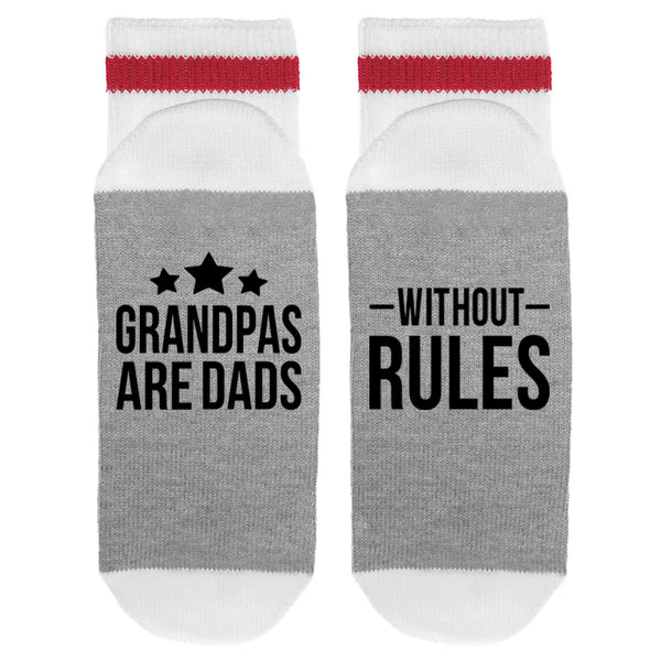 Grandpa's Are Dads - Without Rules Lumberjack Socks - Sock Dirty To Me