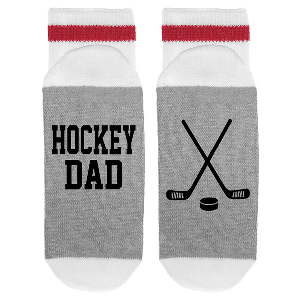 Hockey Dad HOCKEY STICKS Lumberjack Socks - Sock Dirty To Me