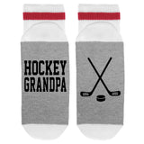 Hockey Grandpa HOCKEY STICKS Lumberjack Socks - Sock Dirty To Me