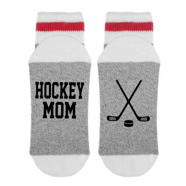 Hockey Mom HOCKEY STICKS Lumberjack Socks - Sock Dirty To Me