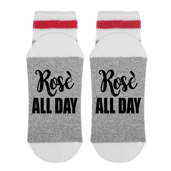 Rosé All Day Lumberjack Socks - Sock Dirty To Me
